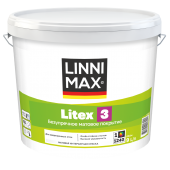 Краска LINNIMAX LITEX 3 латексная интерьерная 9л