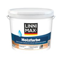 Краска LINNIMAX HOLZFARBE по дереву База 3 бесцветная 8,46л