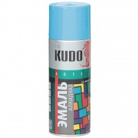  Краска аэрозольная KUDO KU-1010 голубая 520мл 