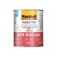Краска MARSHALL Maestro фасадная ВС 0,9л