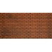 Панель МДФ листовая 1220х2440х6мм Кирпич красно-коричневый с теснением