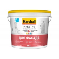Краска MARSHALL Maestro фасадная матовая BW 4,5л