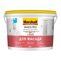 Краска MARSHALL Maestro фасадная ВС 9л