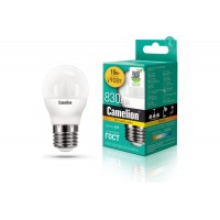 Лампа светодиодная Camelion 10Вт 220В LED10-G45/830/E27 13566
