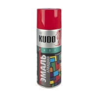 Краска аэрозольная KUDO KU-1004 вишневая 520мл 