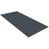 Плоский лист 0,4  2х1,25 Серый графит PE-foil RAL7024