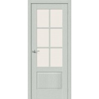 Дверь Прима-13.0.1 Grey Wood / CT-Magic Fog Эко Шпон