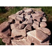 Камень дикий Бут-галтованный Малиновый