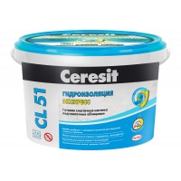 Гидроизоляция CERESIT Эластичная полимерная CL51 5кг