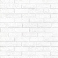 Панель МДФ листовая 1220х2440х6мм Кирпич Белый с теснением