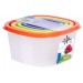 Контейнер для хранения продуктов BioFresh 4шт (0,5/0,9/1,55/2,65л) квадрат IS10513 Spark Plast