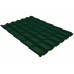 Металлочерепица лист Модерн 0,4мм 2200х1180 Зеленый мох 6005 RAL