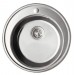 Мойка Haiba кухонная круглая матовая HBS510