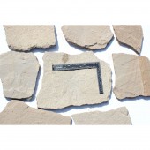 Камень дикий галтованный Серый 20мм (35м2)