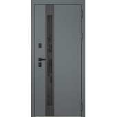 Стальная дверь «Стайл» с окном (терморазрыв 3к). Заказная модель.