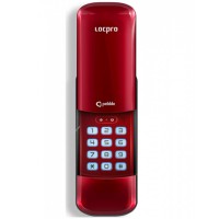 Накладной электронный дверной замок LocPro C50R2 Series Red Digital Door Lock