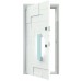 Арт. 125х35 Glass Facet Premium White, L-700 мм