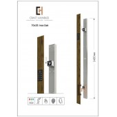 Арт. 70х35 Inox Oak Premium + Dircode, L-1400мм