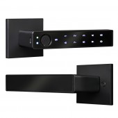 Умная электронная дверная ручка Smart lock R10 Черная