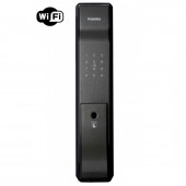 Врезной электронный дверной замок Kaadas K9-5W Black с отпечатком пальца