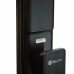 Врезной электронный дверной замок Solity GSP-2000BK BLACK с отпечатком пальца