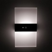 Светодиодный накладной светильник с датчиком движения Style Black