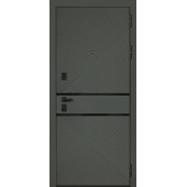 Стальная дверь «Малахит». Заказная модель.