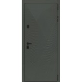 Стальная дверь «Vertu» с зеркалом (адаптивная замковая часть).