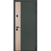 Стальная дверь «Vertu» (адаптивная замковая часть). Заказная модель.