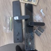 Биометрический врезной дверной замок Smart lock R06 с нажимной ручкой